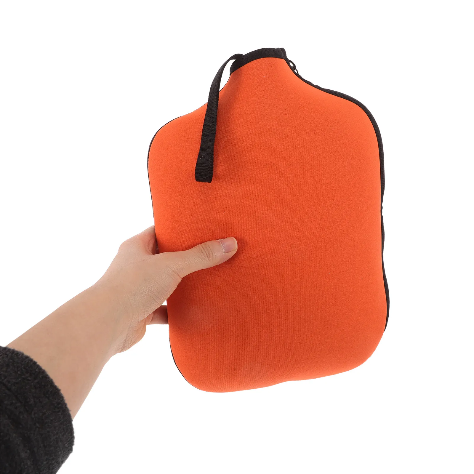 

2 шт. оранжевых многофункциональных чехлов для ракеток, для хранения и переноски ракеток для пиклбола, настольного тенниса, пляжного тенниса