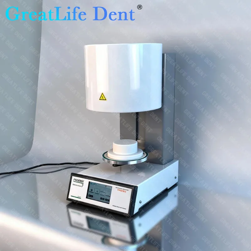 GreatLife Dental  Porcelain Furnace Dental Lab Ceramic Heating Glazing Oven with Vacuum Pump Dental Lab Equipment ﻿