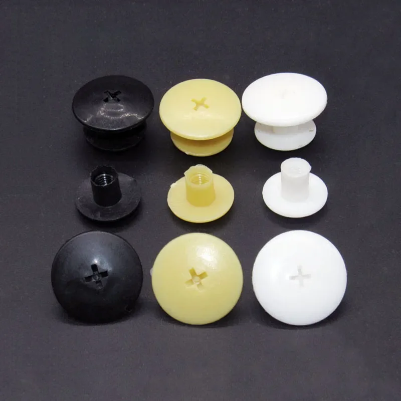 20 x Plastic Clips Car Fixed Snap Skid Carpet Mats Plastic Fasteners Clips Base Fastener Buckle Universal