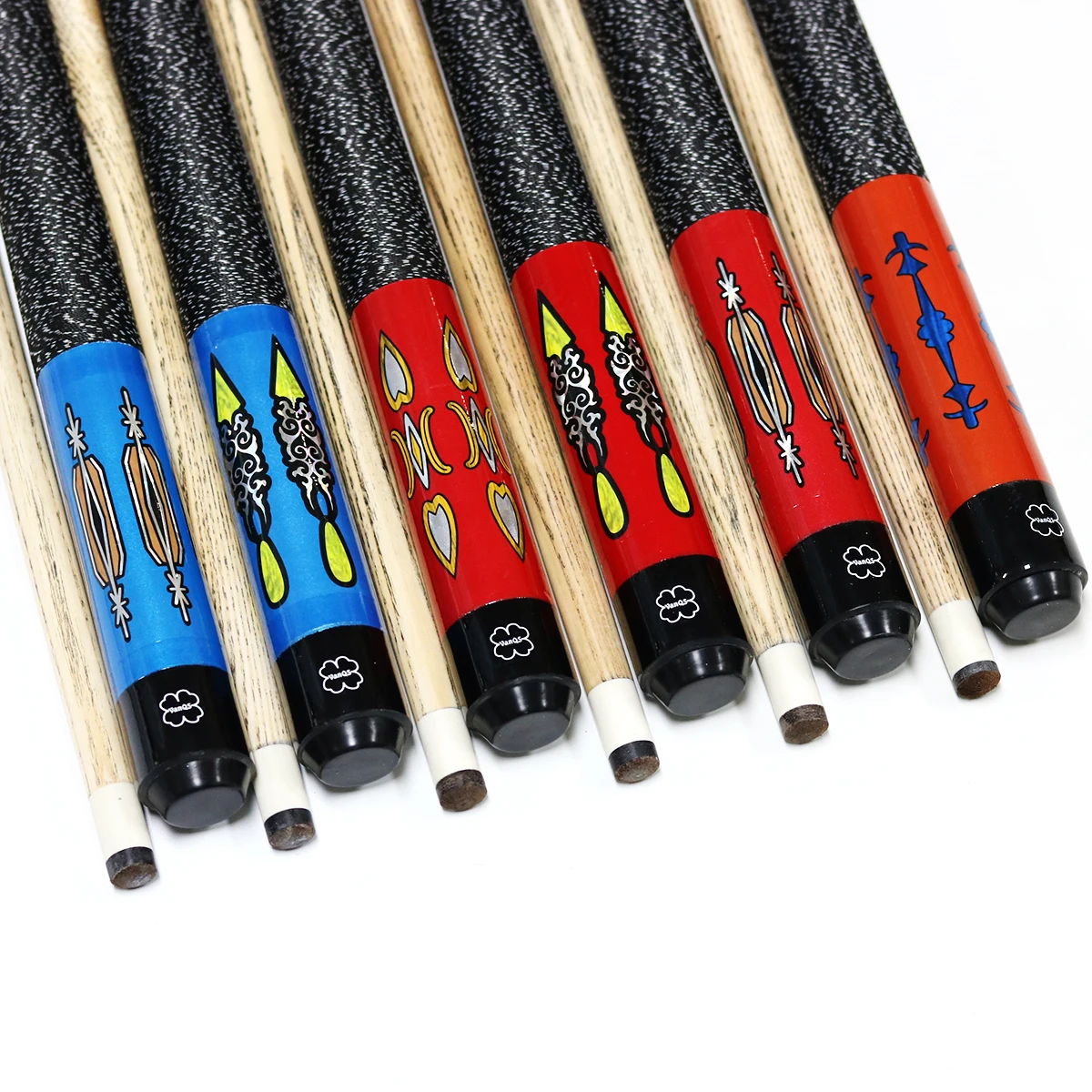 1/2-PC Ash Wood Shaft 13mm 57inch Snooker Billiard Pool Cue Stick