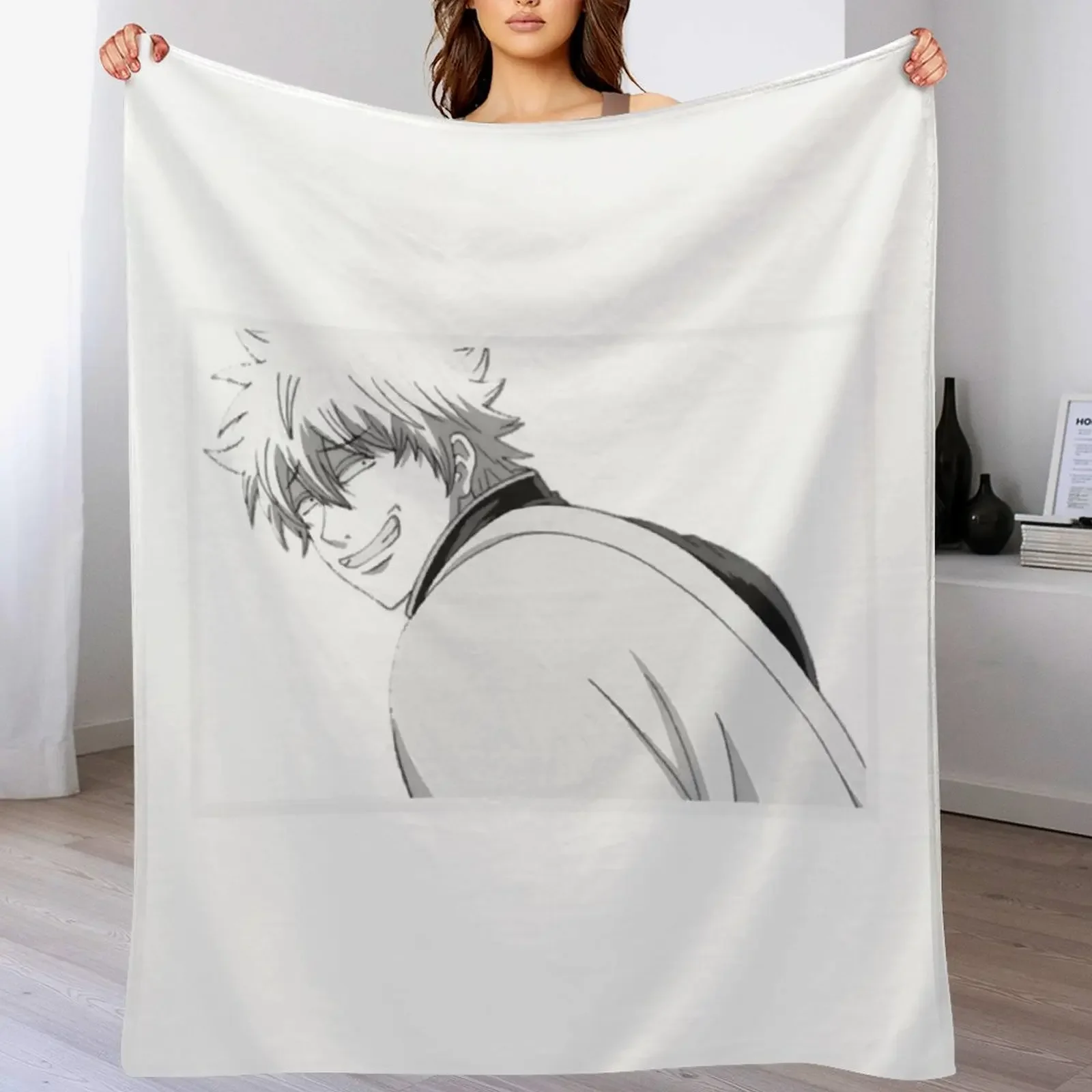 Gintoki Sakata Throw Blanket Soft Beds For Baby Blankets