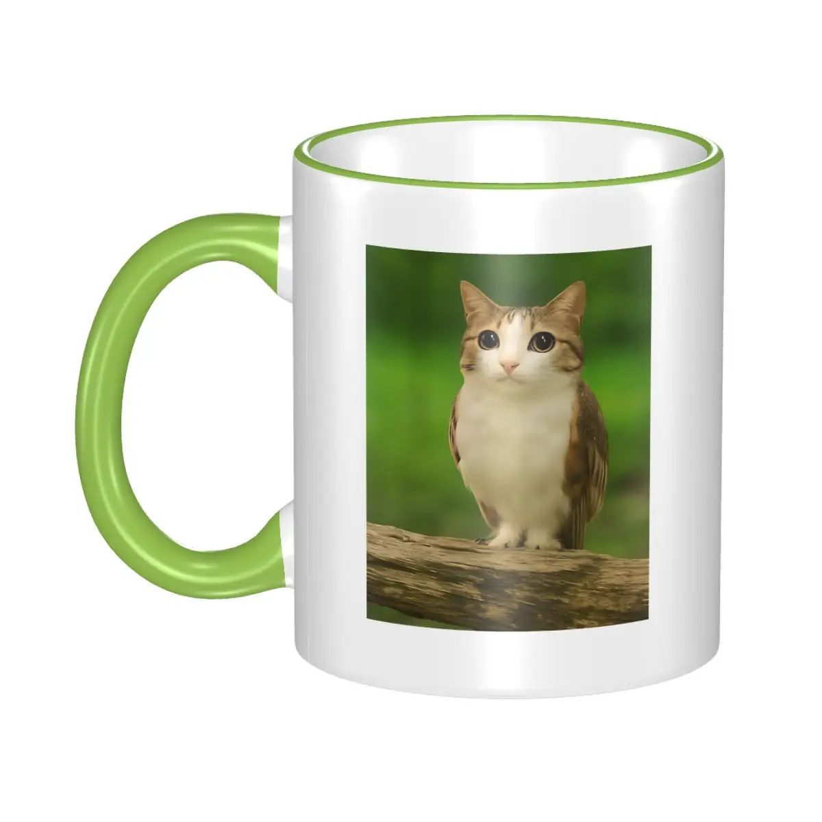 

Cute Meowl Cat Owl Funny Internet Trendy Meme Coffee Cup Party Mugs
