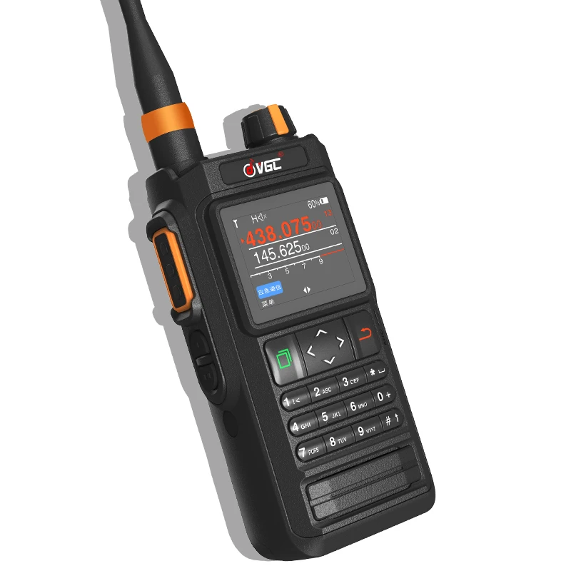 Long Range VR-N76 Handheld Transceiver GMRS Walkie Talkie With Cross-Band Repeat CTCSS For Amateur Radio Operators Enthusiasts