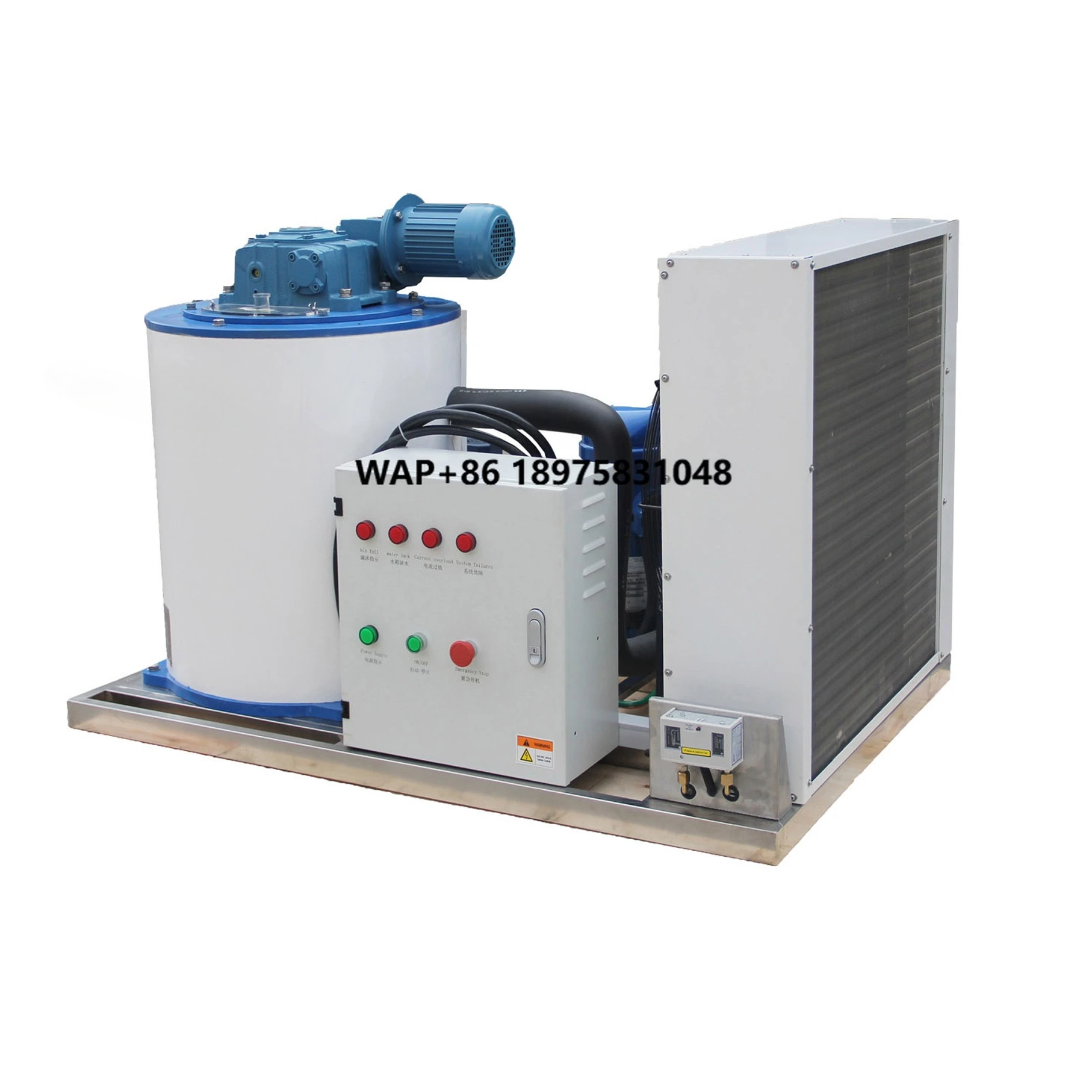Brine flakes ice machine industry 5 ton ice machine fish