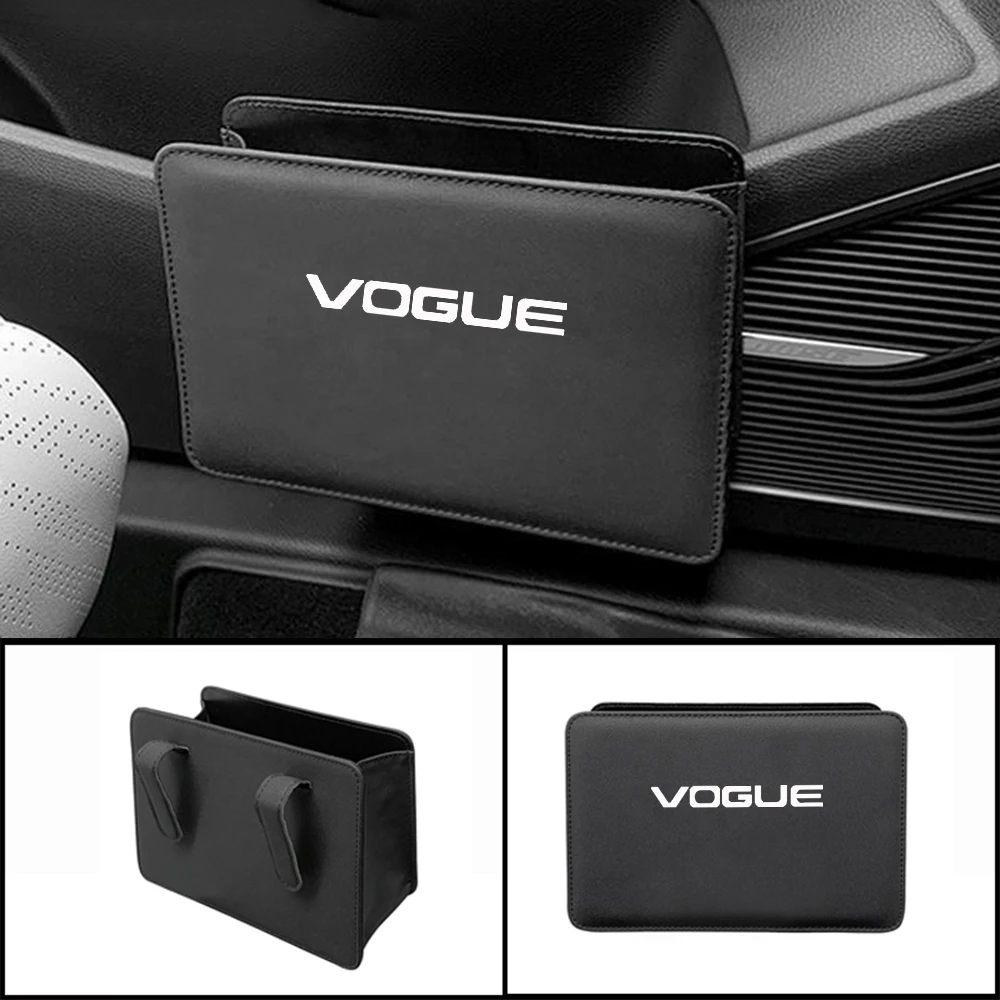 Car Trash Can Collapsible Leak-Proof Storage Bag Backseat with Garbage Bag for VOGUE Car Accessories