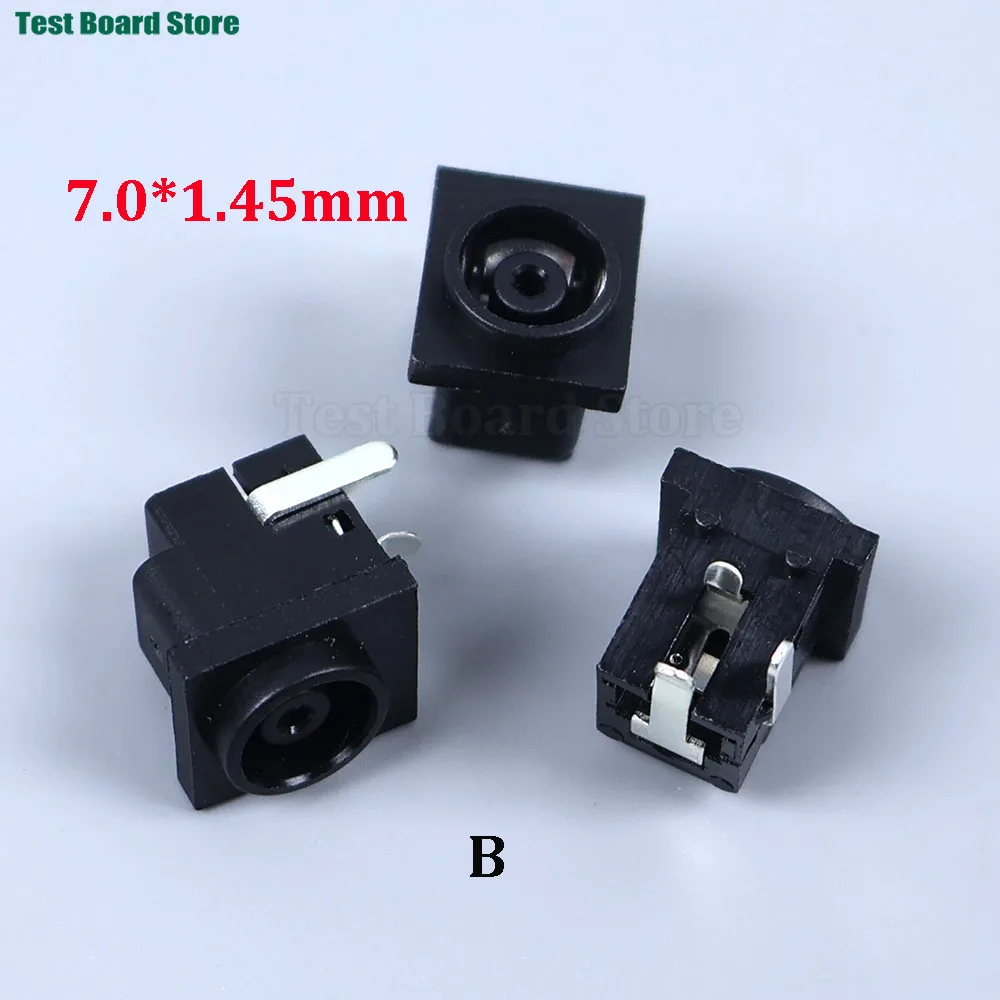 5/10/20Pcs PCB Mount 6.0*1.0mm/7.0*1.45mm Female DC-038 DC Power Jack Socket Jack Connector 1mm 1.45mm
