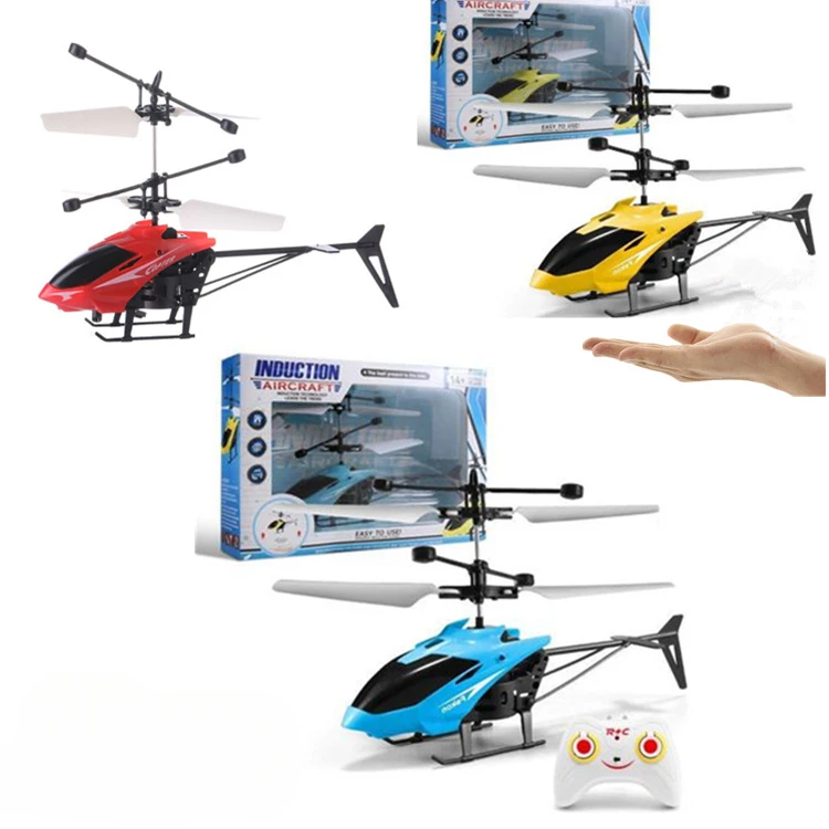 Mini RC Drone Rechargeable No Remote Control RC Helicopters Drone Toys Induction Hovering Safe Fall-resistant Rc Airplane