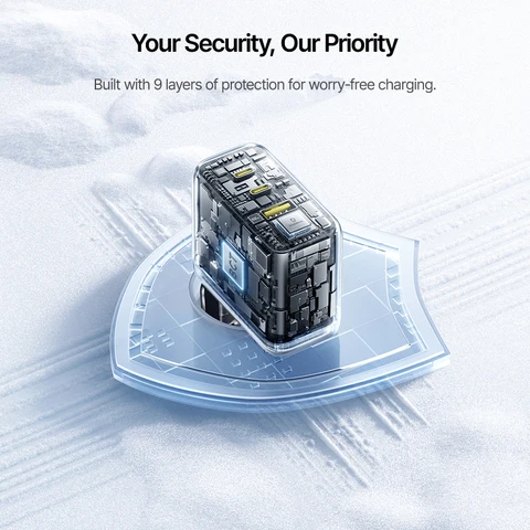 Зарядное устройство Baseus 100W с быстрой зарядкой Type-C USB, поддержка QC PD PPS, портативное зарядное устройство для iPhone 17 16 15 14, MacBook Air, зарядка для ноутбуков