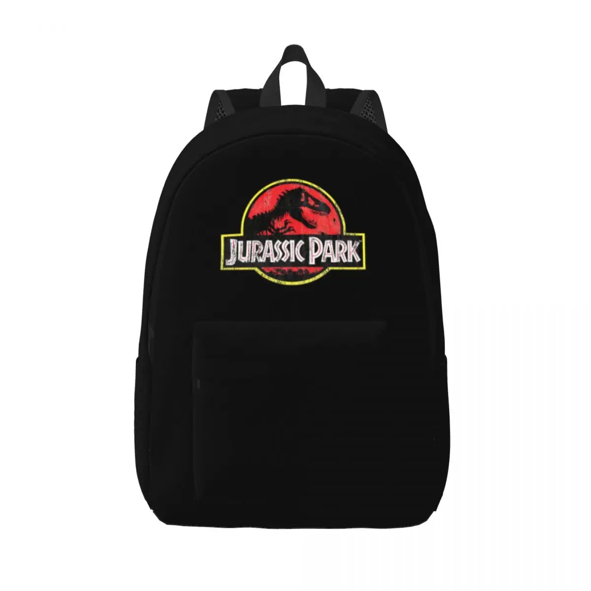 Jurassic Park Tyrannosaurus Rex Distressed Backpack for Men Women Cool Student Hiking Travel Daypack College Shoulder Bag Gift