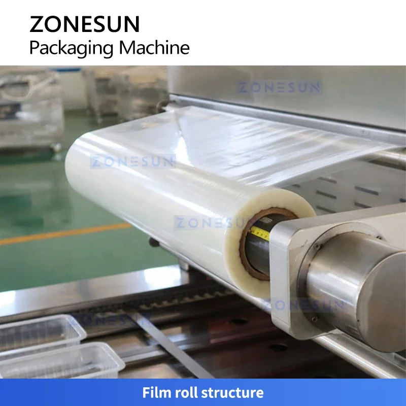 ZONESUN ZS-VSP100 Автоматический вакуумный упаковщик VSP Машина для запечатывания мяса, морепродуктов, готовые блюда