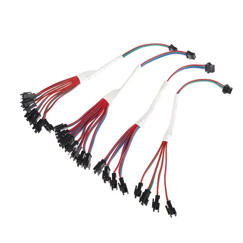 Amplificatore di Segnale LED 3Pin 4Pin, Controller Ripetitore 1 a 4 8 Mini Modulo TTL per Strisce LED WS2812B SK6812