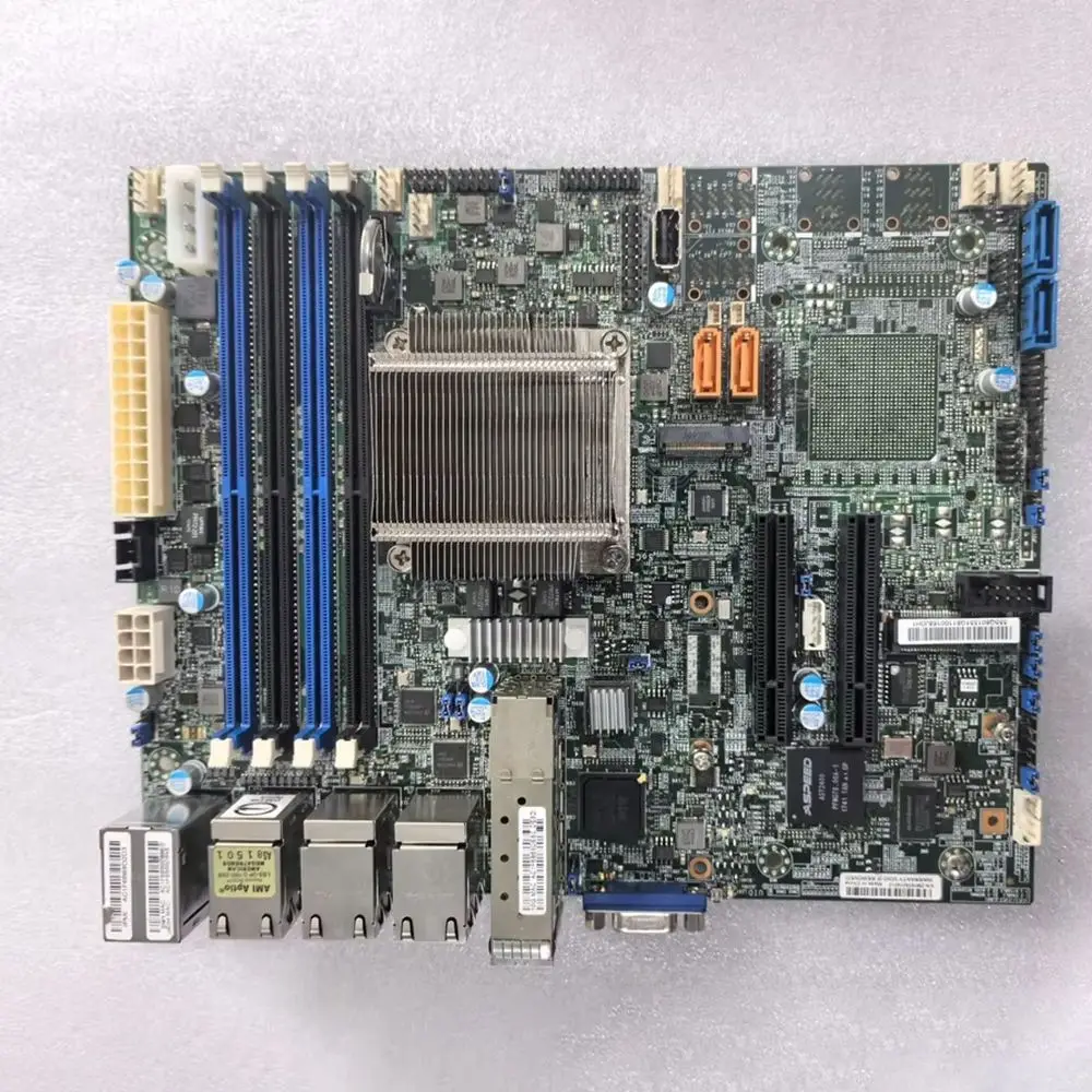 

For Supermicro Server motherboard Xeon D-1518 4C8T Integrated D1518 CPU X10SDV-TP8F