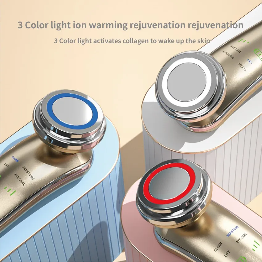 페이스 마사지 전기 페이스 리프팅 4 in 1 페이셜 마사지 안티 에이징 스킨 퍼밍 스킨 케어 도구 Jawline Lifting