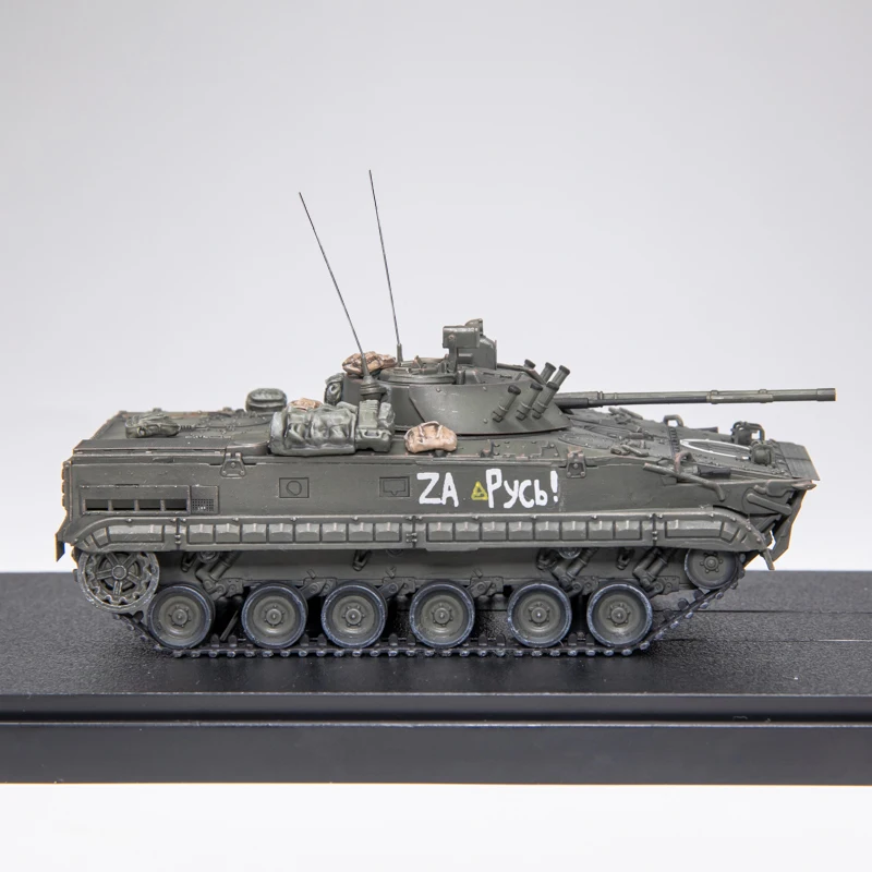 Artisan escala 1:72 plástico bmp3 veículo de combate de infantaria BMP-3 modelo de tanque militar tipo pista de combate clássicos brinquedo de presente adulto