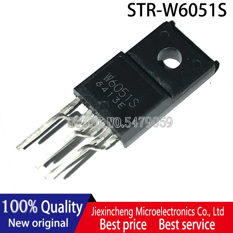 5PCS STRW6051 STR-W6051S W6051S TO220-6 LCD Power IC New original