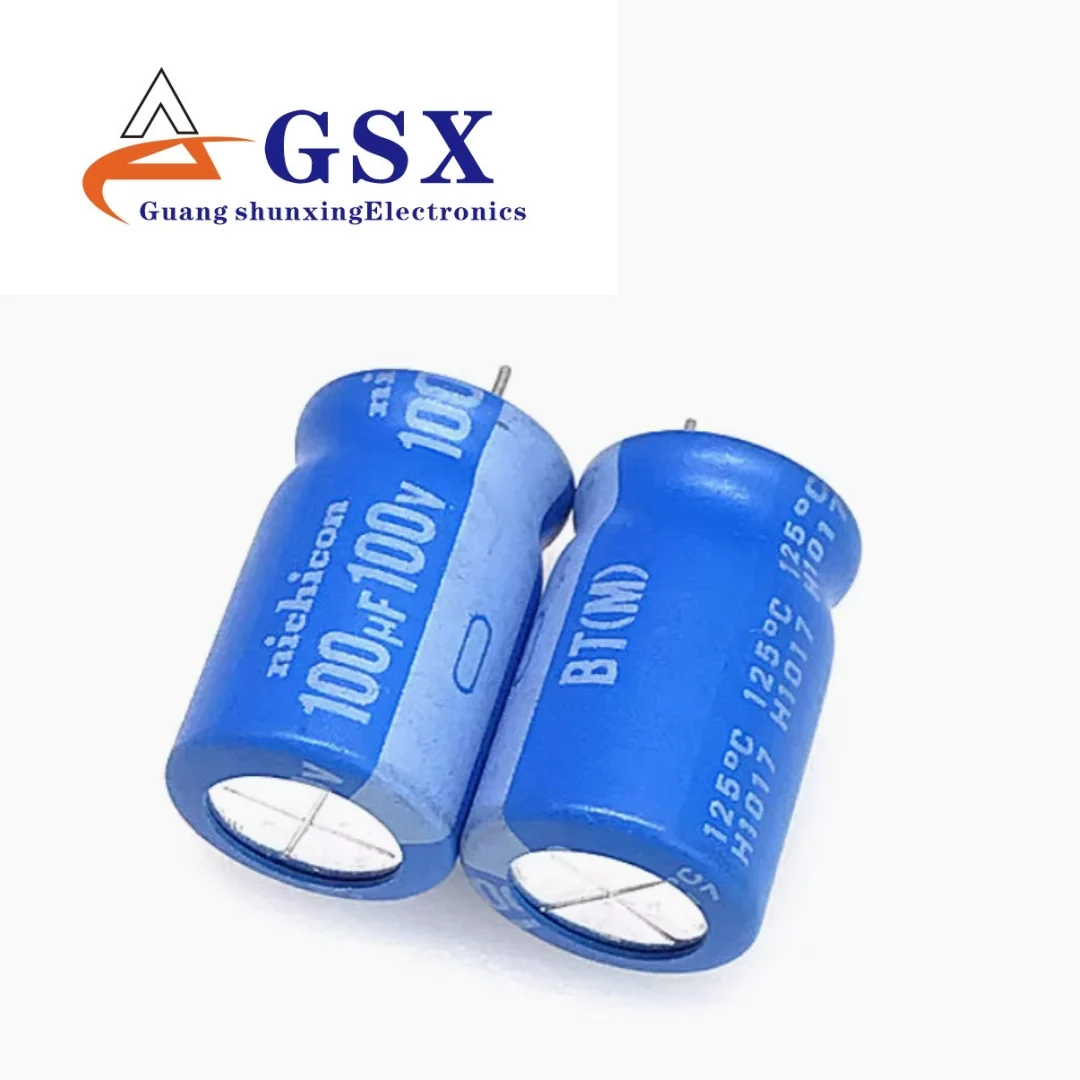 

Fever audio capacitor Nichicon 100v100uf 12.5 * 20 Nichicon BT 125 degree high temperature resistance