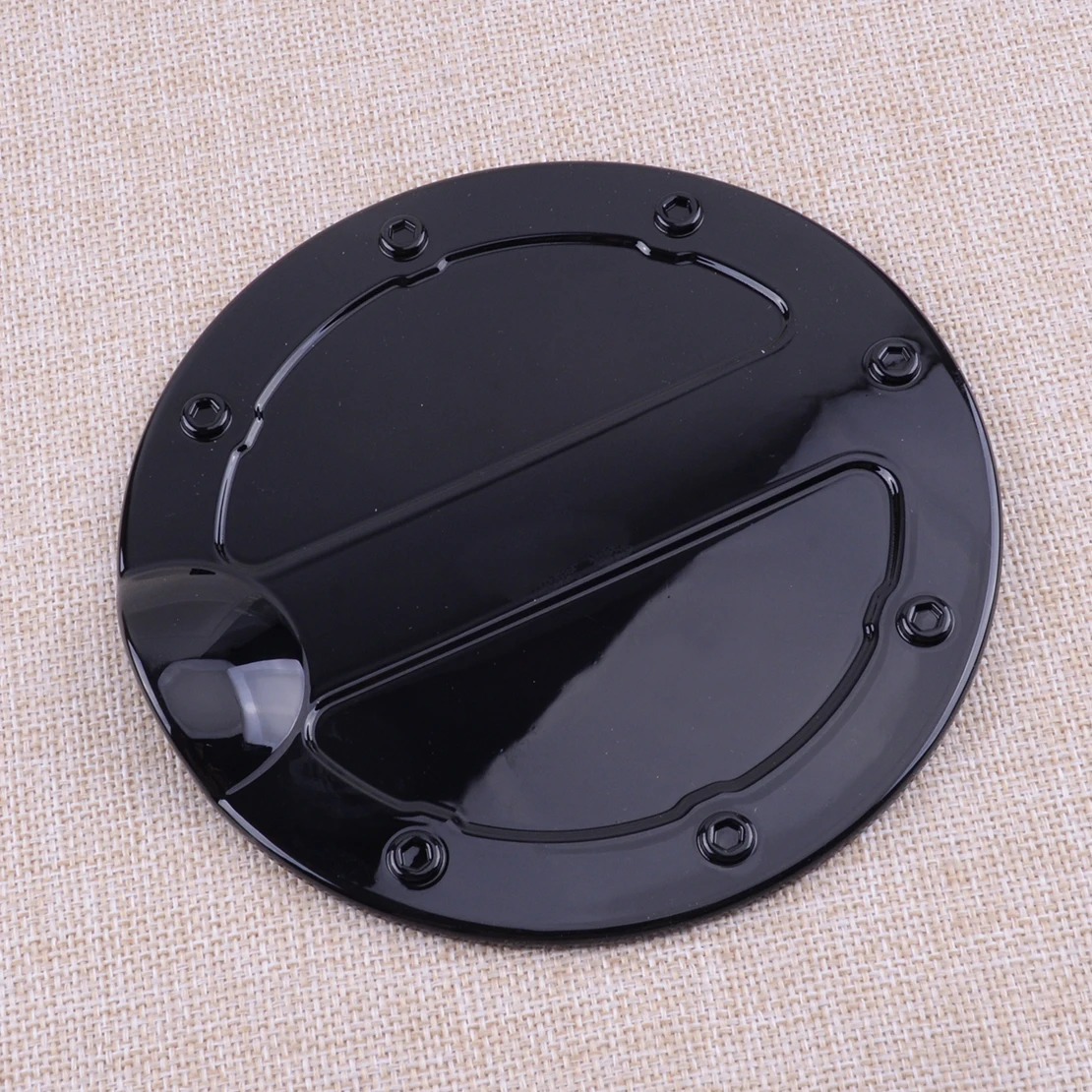 Car Door Gas Fuel Filler Cap Cover Trim Black ABS Fit For Ford F150 2009 2010 2011 2012 2013 2014