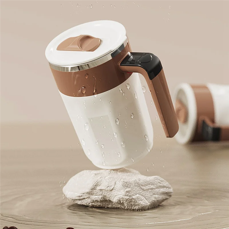 BAAN-400ML كوب خلط ذكي LED عرض درجة الحرارة فنجان القهوة 316 الفولاذ المقاوم للصدأ المغناطيسي درجة الحرارة القهوة اثارة القدح