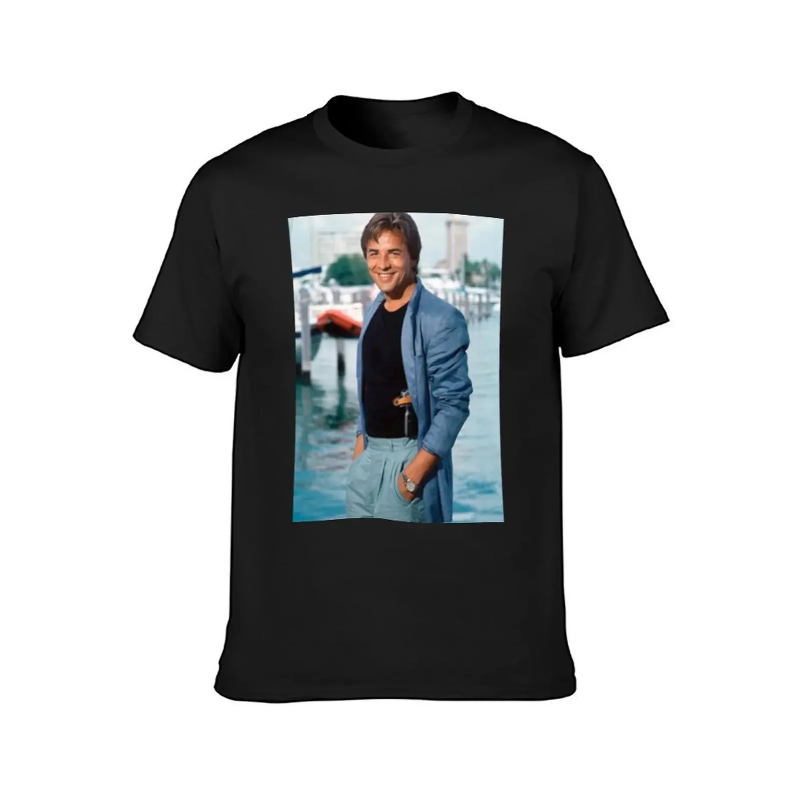 Don johnson Miami Vice Clas T-Shirt anime tshirt anime t shirts graphic t shirts sports fans black t-shirts for men