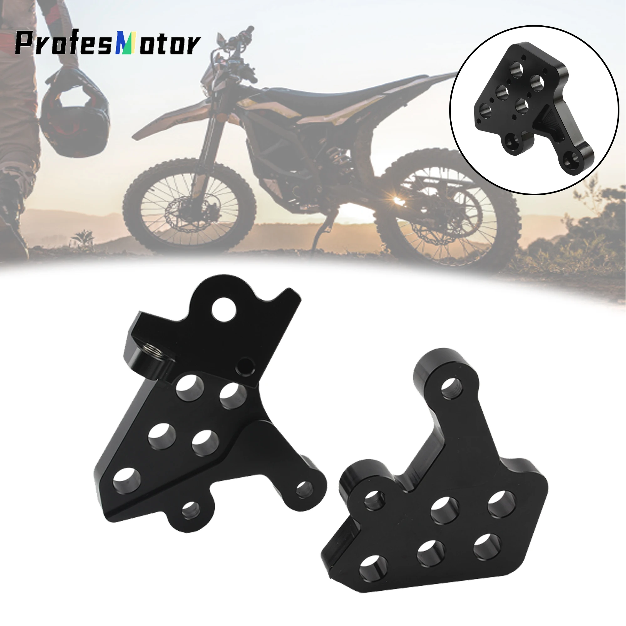 

Surron Accessories For Sur-ron Light Bee Rear Passenger Footrest Foot Pegs Pedal Bracket Modified Parts Enduo