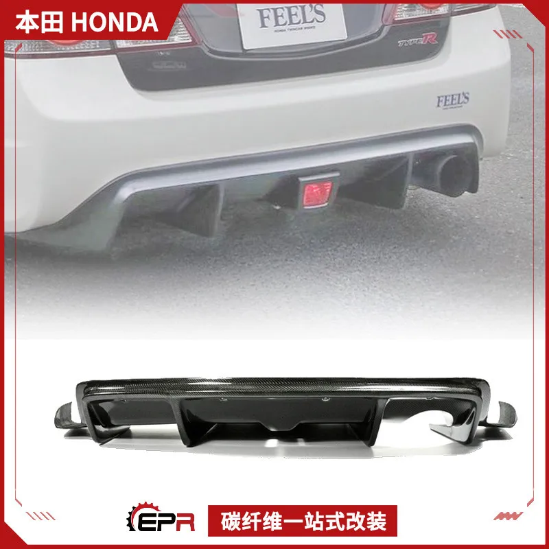 

Подходит для Honda Civic 8-го поколения FD2 Feels модификации задней губы, задний спойлер из углеродного волокна.
