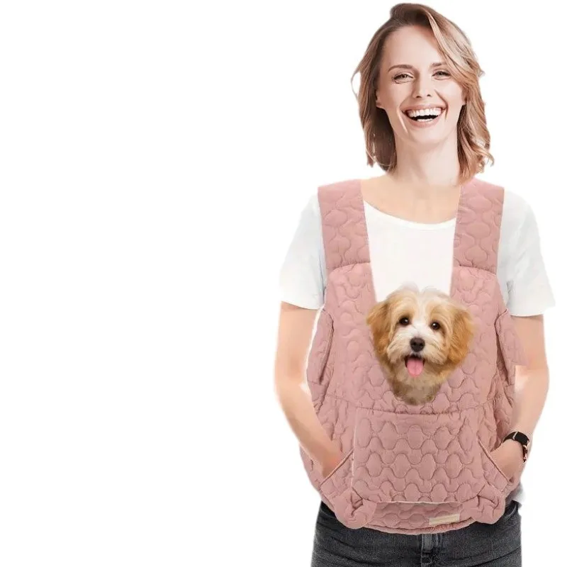 

Portable Dog Cat Sling Carrier with Breathable Mesh Hands-Free Pet Shoulder Bag for Lightweight Easy Carry Outdoor