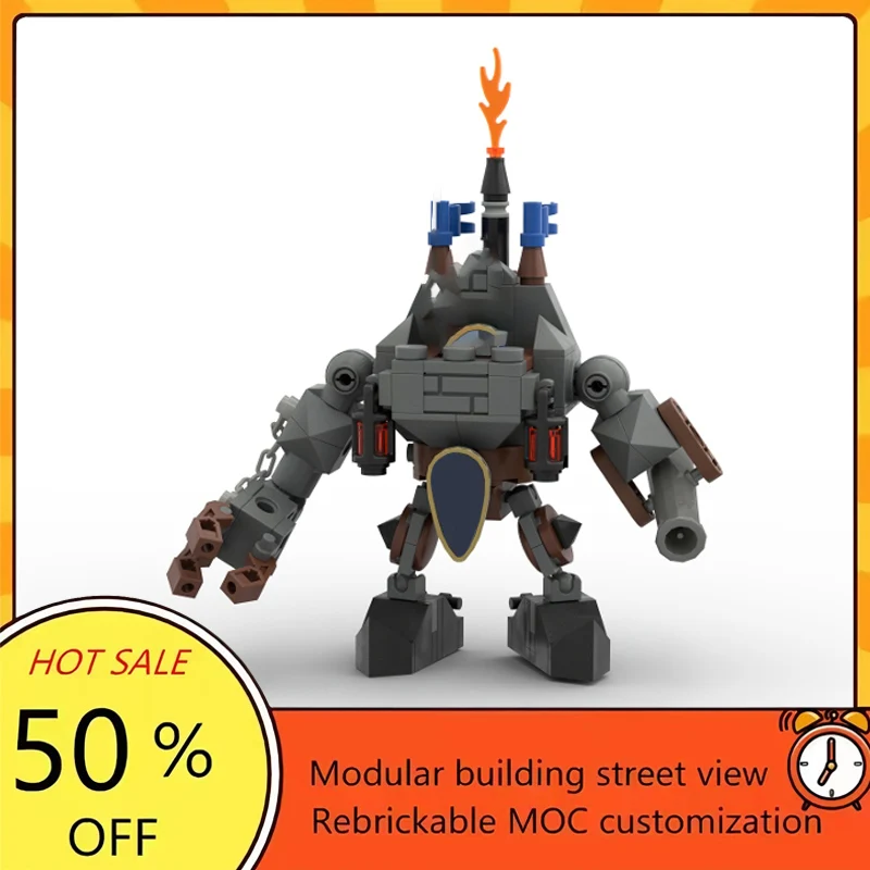 

124PCS Popular Space War Movie Model MOC Building Bricks Battle Mech Modular Technology Gifts Holiday Assemble Children Toy Suit