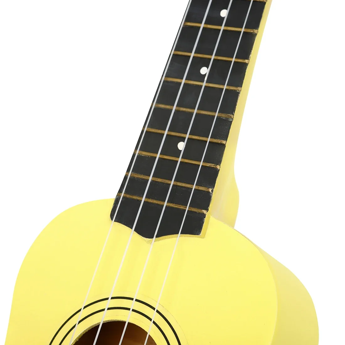 IRIN 21 بوصة القيثارة 4 سلاسل الغيتار الأصفر هاواي جيتار صغير الزيزفون القيثارة آلة موسيقية وترية المبتدئين هدية