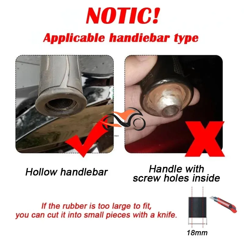 Motorcycle Handlebar Grips Handle Bar Cap End Plugs For XL1000V Varadero XL1000 XL125 V XL 1000 125 V Varadero Accessories