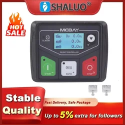 Mebay DC30D Generator Control Module Small Diesel Genset Controller Panel With USB Programmable Interface Generator Parts