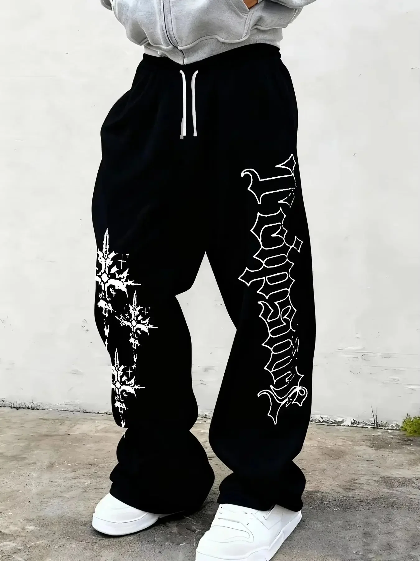2026 Sommer Herren Damen Kinder Vielseitige Einfarbige Kordelzug Lose Lässige Sport-Hosen Harajuku Casual Streetwear Hosen – Detail 8