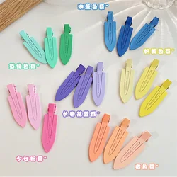 3/4pcs Hair Clip Candy Color Hairpin Styling Barrette Makeup Tools Seamless Headband Clips Fashion Hair Accessoires for Girls