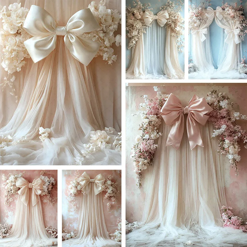 Mehofond Fotografie Hintergrund Bögen Blumen Vorhang Mädchen Geburtstag Party Hochzeit Mutterschaft Porträt Dekor Hintergrund Foto Studio