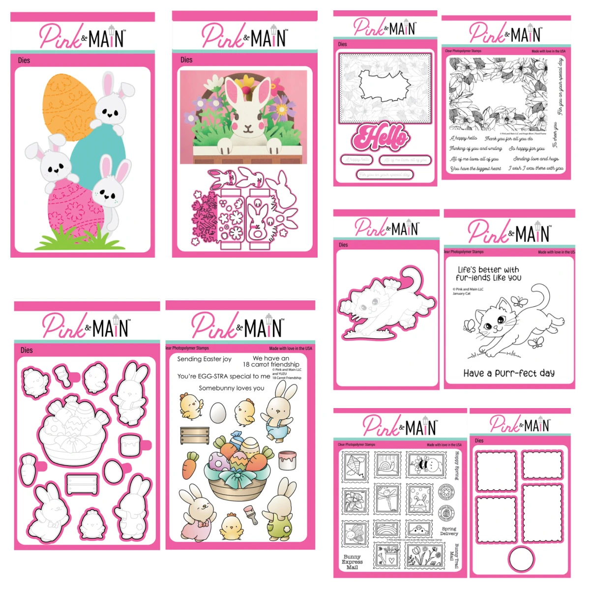 

New Metal Dies 2026 Spring Easter Cutting Die Scrapbooking Coloring Eggs Silicone Stamps Set Embossing Template DIY Paper Card