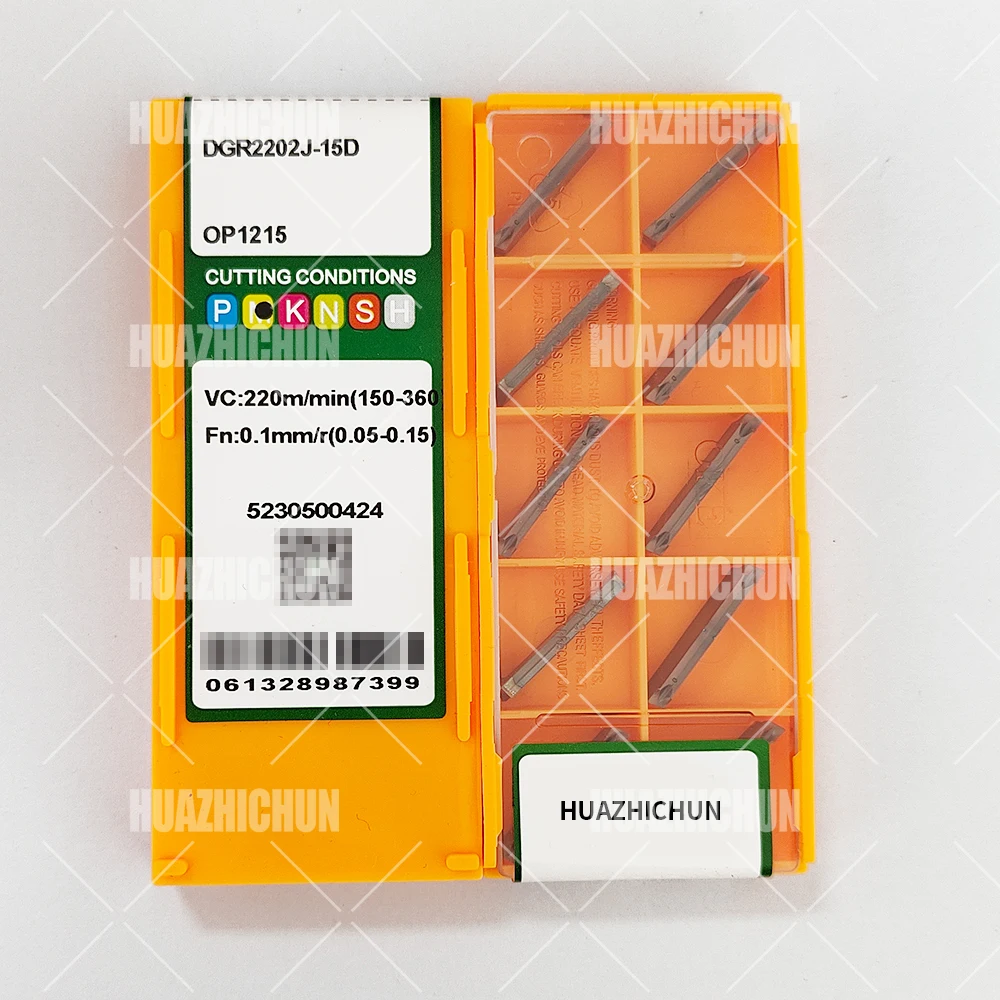 

HUAZHICHUN DGR2202J-15D OP1215 Общие токарные пластины