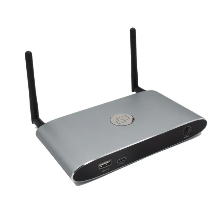 WP-14 4K جهاز إرسال واستقبال الصوت والفيديو اللاسلكي نظام المؤتمرات اللاسلكي حل مشاركة شاشة العرض اللاسلكية #3