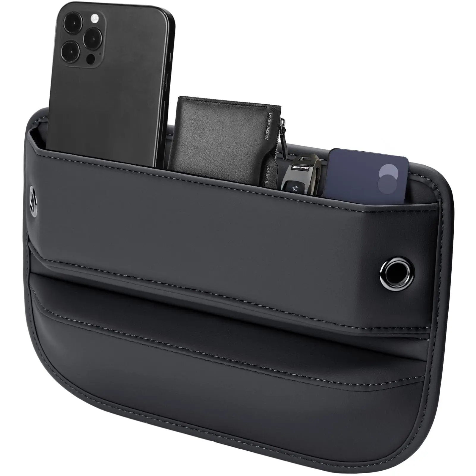 

Universal Fit Car Gap Filler, Premium Leather Seat Gap Filler Organizer, Car SUV Truck Essentials