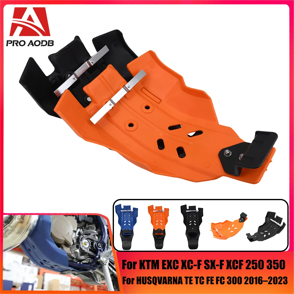 

Motorcycle Engine shield Frame Protector Cover Guard Skid Plate For KTM EXC XCF SXF XC-F SX-F 250 350 For Husqvarna FE FC TE TC