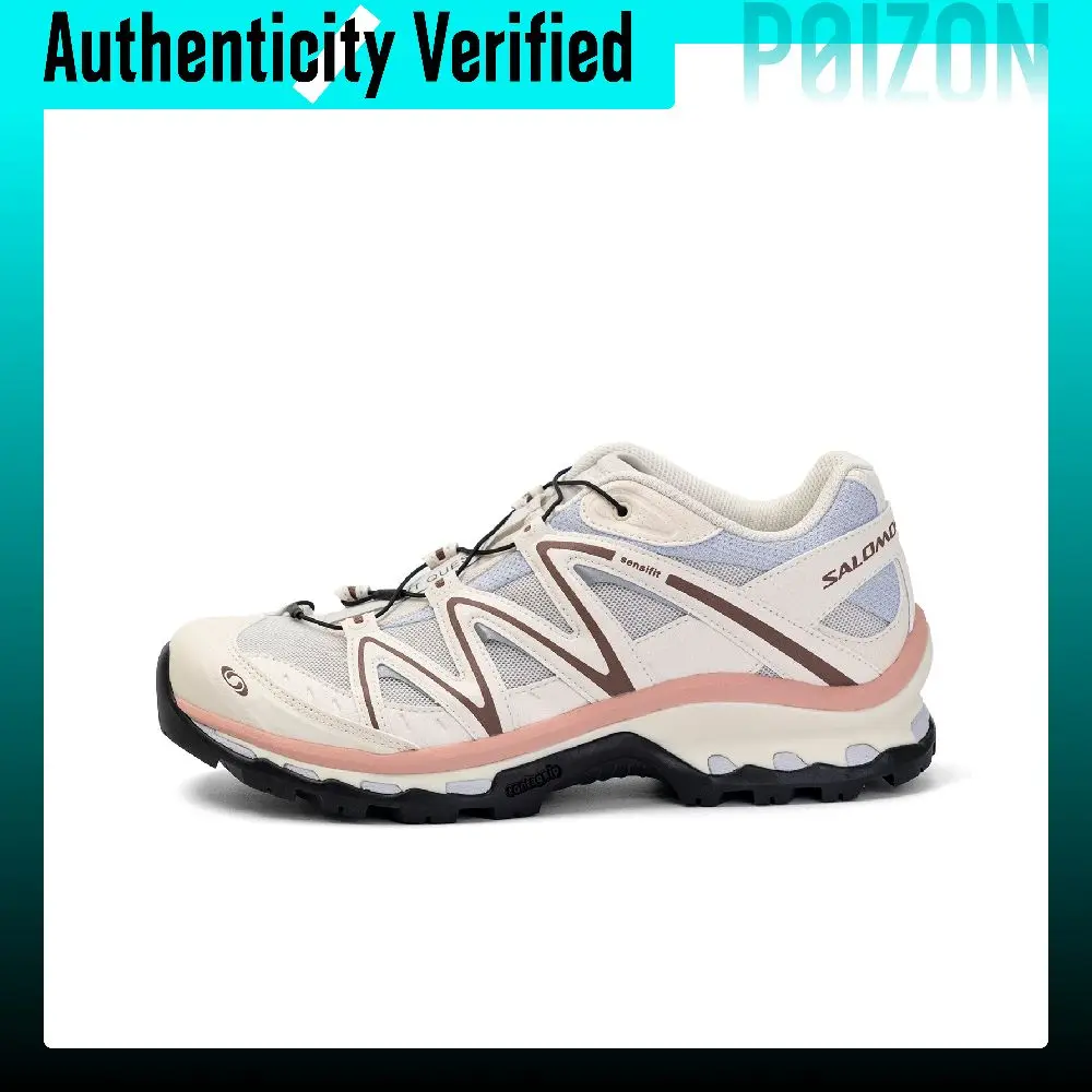 SALOMON XT Quest Trendy Low top Running Shoes Unisex White Champagne L41758900