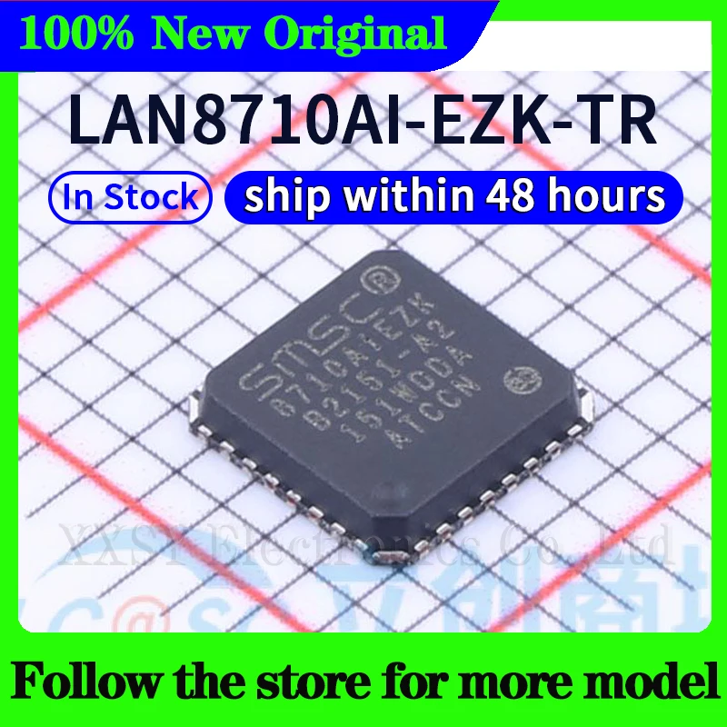 LAN8710AI-EZK-TR متوفر في المخزون