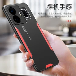 Realme GT NEO 5 GT3 5G Case Luxury Laser Carving Metal Shockproof Aluminium Alloy Back Cover For Realme GT NEO5 GT3 Phone Cases