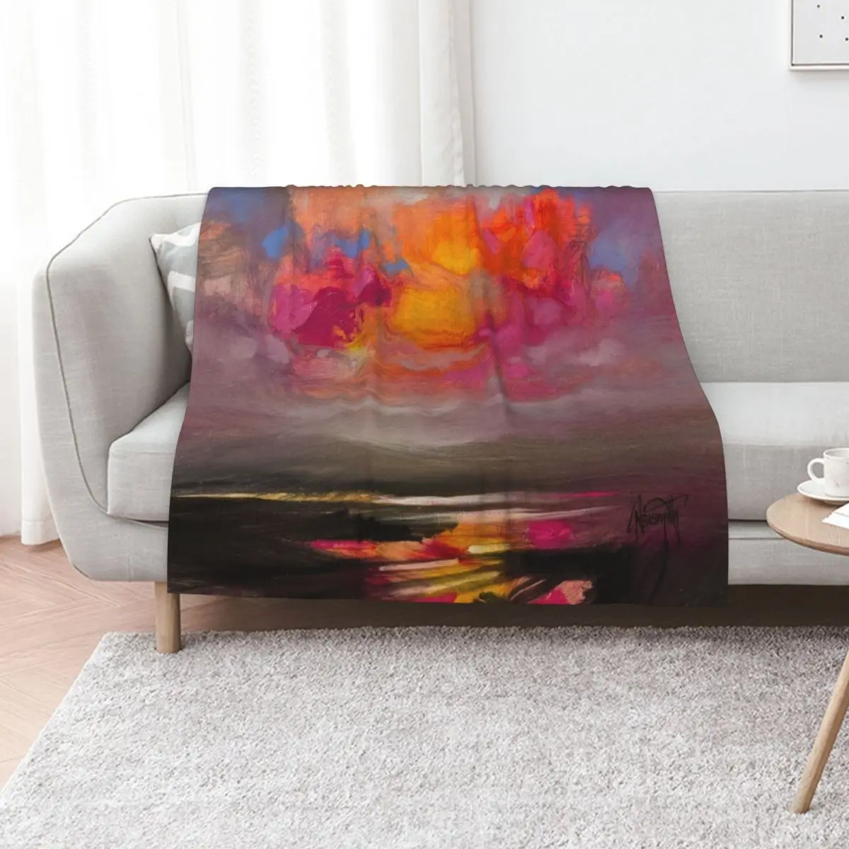Primary Cuillins Throw Blanket Softest Thin For Decorative Sofa Camping Blankets Sofas Of Decoration Soft Blankets