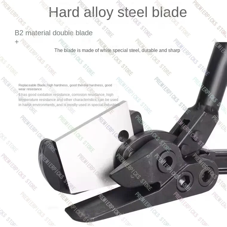 Heavy H400 Duty Aviation Snip Scissor Long Handle Iron Sheet Shears Strips Cutting  Stainless Steel  Hand Tool NEW