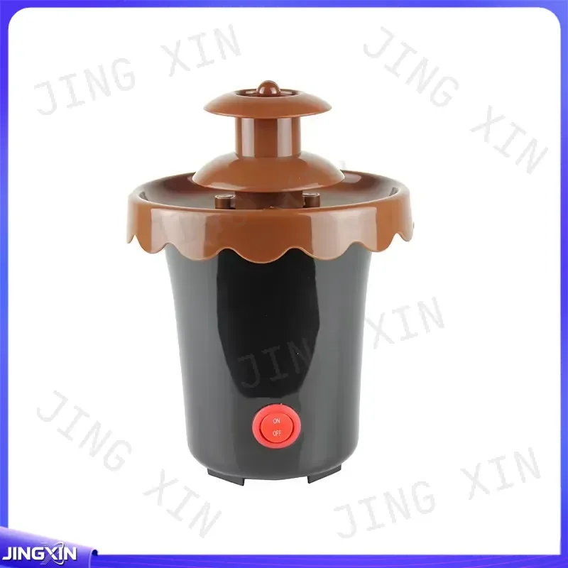 Custom for Mini Chocolate Fondue Fountain Plastic Battery Powered Multi Color Tabletop Dessert Dipper Party Wedding Home