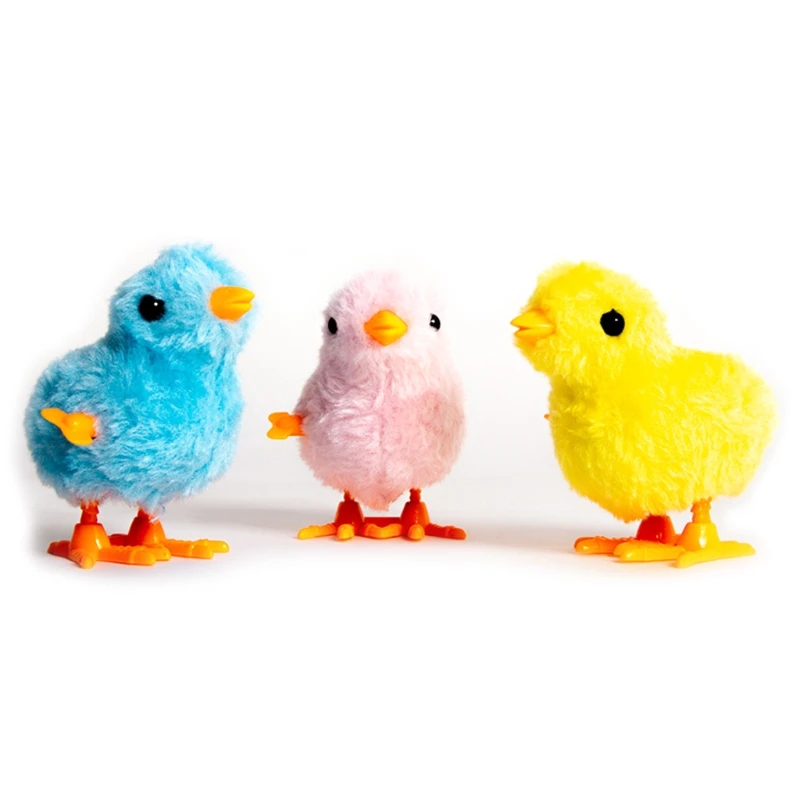 

Jumping Chicks Toy Blue/ Yellow/Pink s Easter Egg Fillers Great for Parties Drop Shipping