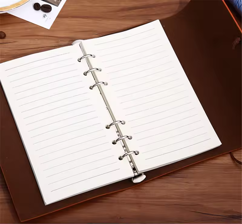 45 Sheets A5 A6 A7 Loose Leaf Notebook Refill Spiral Binder Inner Page Line Blank craft  Grid Inside Paper Stationery - Image 5