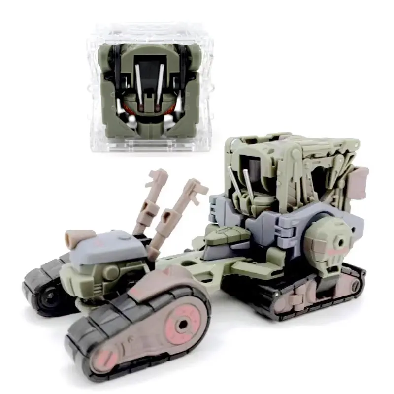 In Stock 52Toys Transformation Mechabeast Bmm-02 Bmm02 Zombietrack Robot Converting In Mecha And Cube Action Figure Model Toys