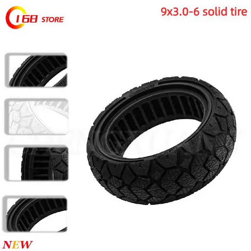 pneu-solide-antideflagrant-9x30-6-adapte-aux-accessoires-de-pneus-solides-en-nid-d'abeille-de-9-pouces-pour-scooters-electriques