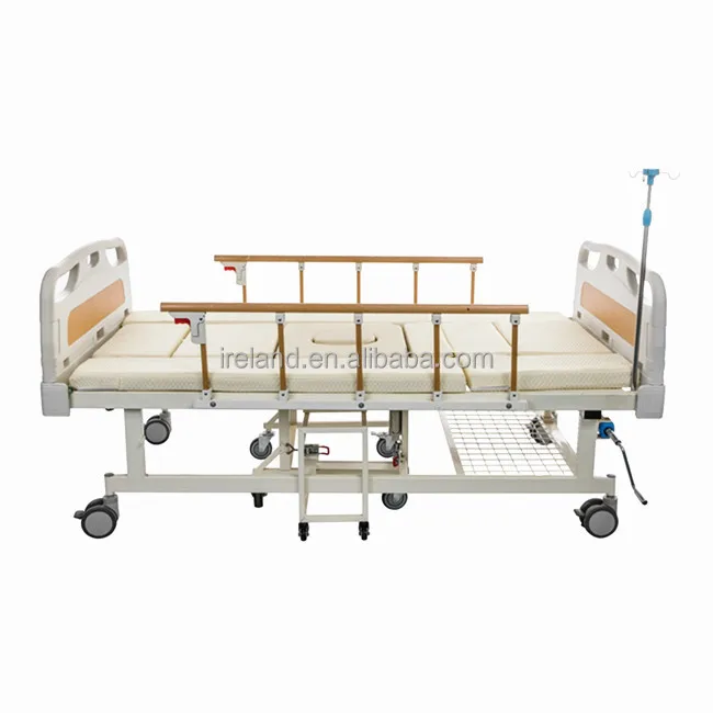 Hot Sale Nursing Equipment Multifunctional Patient Wheelchair Bed Homecare Nursing Bed With Toilet