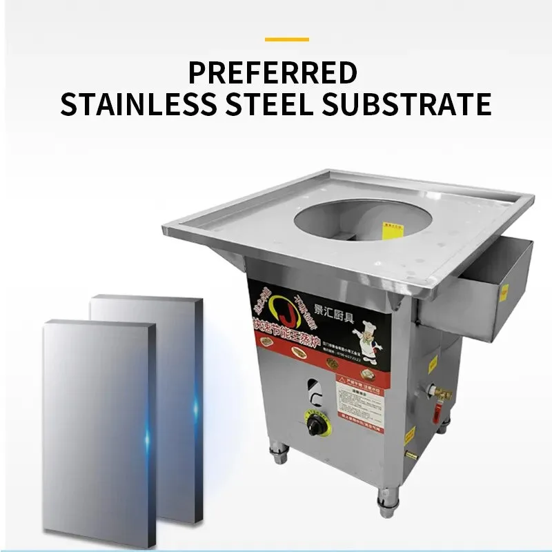 Machine commerciale à vapeur pour nouilles riz, 9000W, outils multifonctions, cuisson à la vapeur, avec allumage électronique, gpl